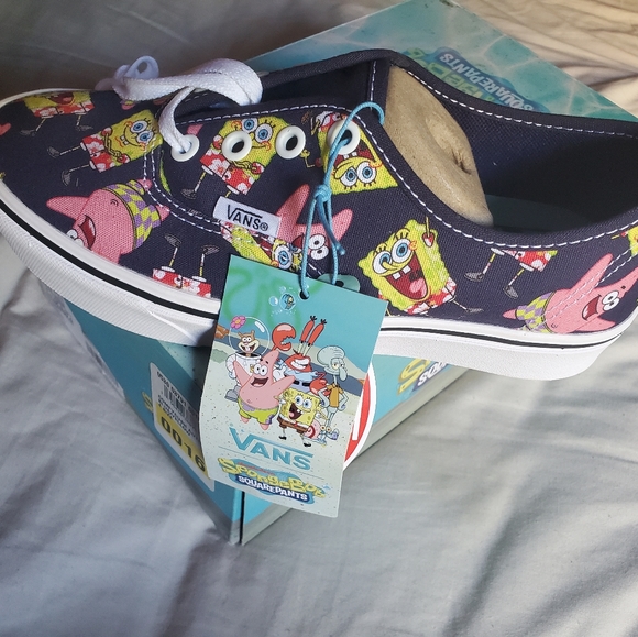 Vans x Spongebob Comfycush Authentic Aloha Bob Patrick Star - Picture 1 of 7
